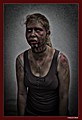 Weiblicher Zombie